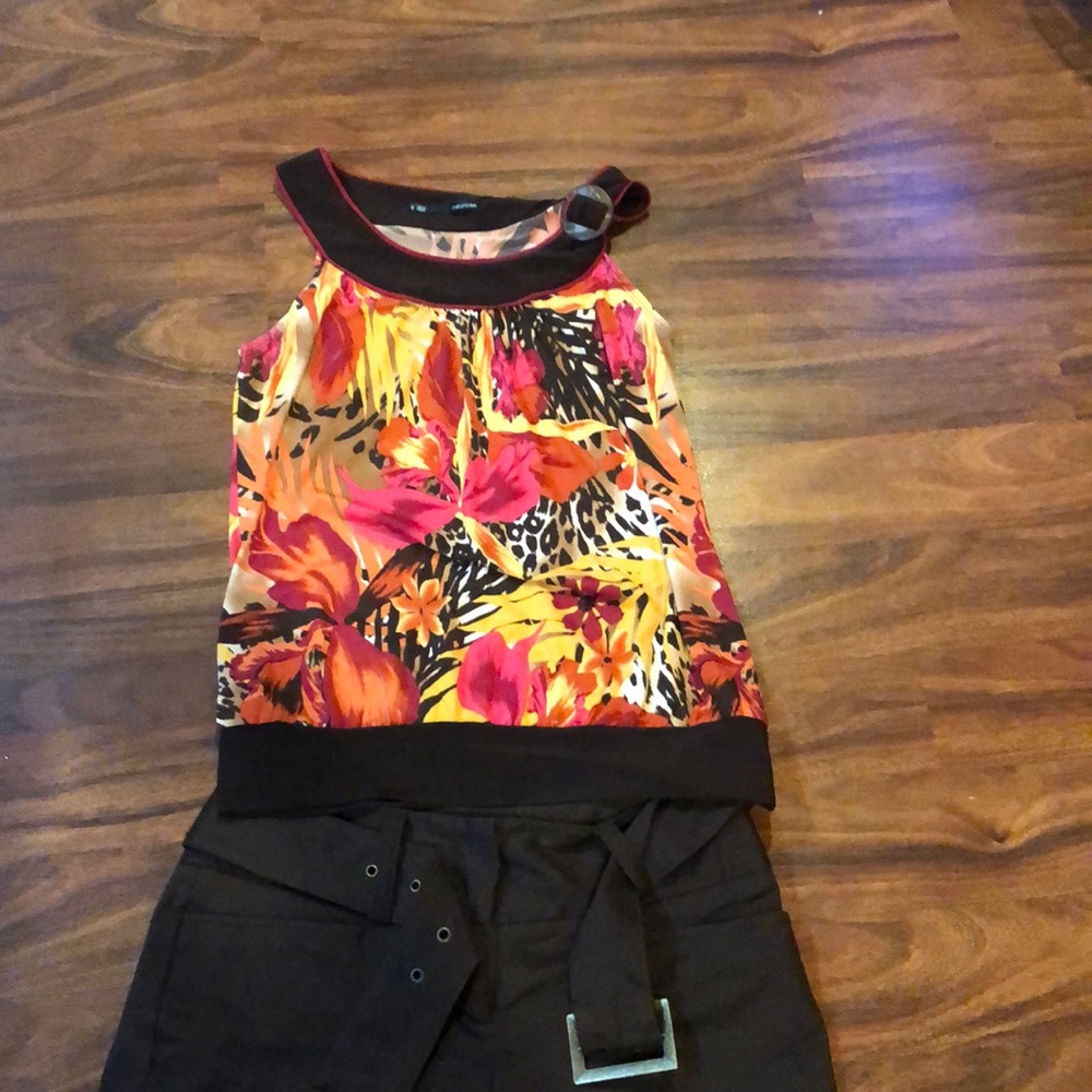Bundle of super cute top and short. - Picture 2 of 4